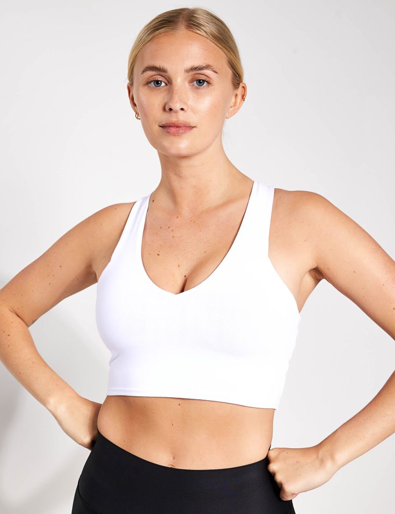 ALO real bra tank white 0003