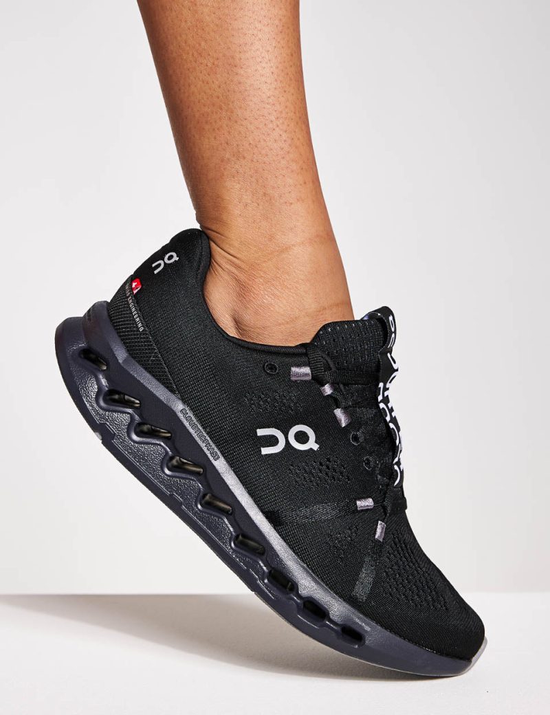 On Running Womens Cloudsurfer All Black 0004