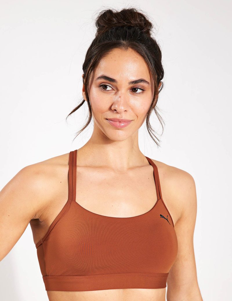 Puma 4KEEPS ULTRABARE STRAPPY BRA TOTALLY teak 52486681 TEAK 0006