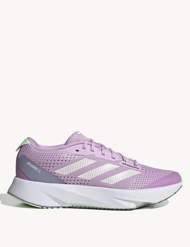 adidas adizero sl shoes lilac zero metalic silver dawn ig3339 1