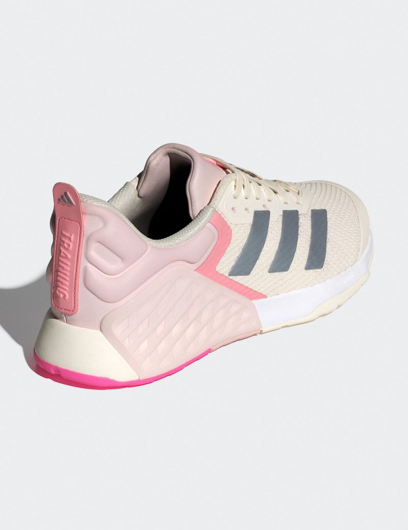 adidas dropset 3 shoes white iron metallic pink id8635 3