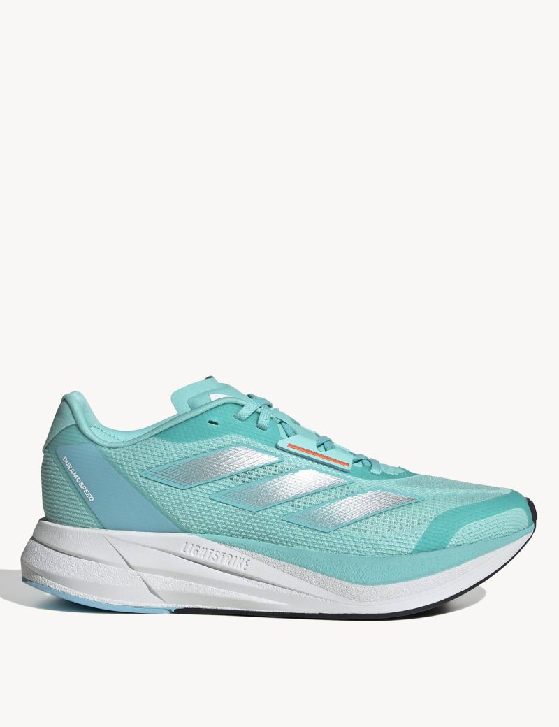 adidas duramo speed shoes aqua silver ie7257 1