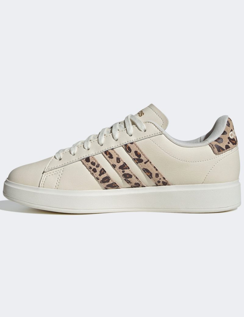 adidas grand court 2 0 shoes white beige gold ih7761 4