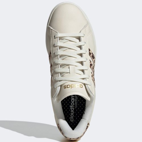 adidas grand court 2 0 shoes white beige gold ih7761 5