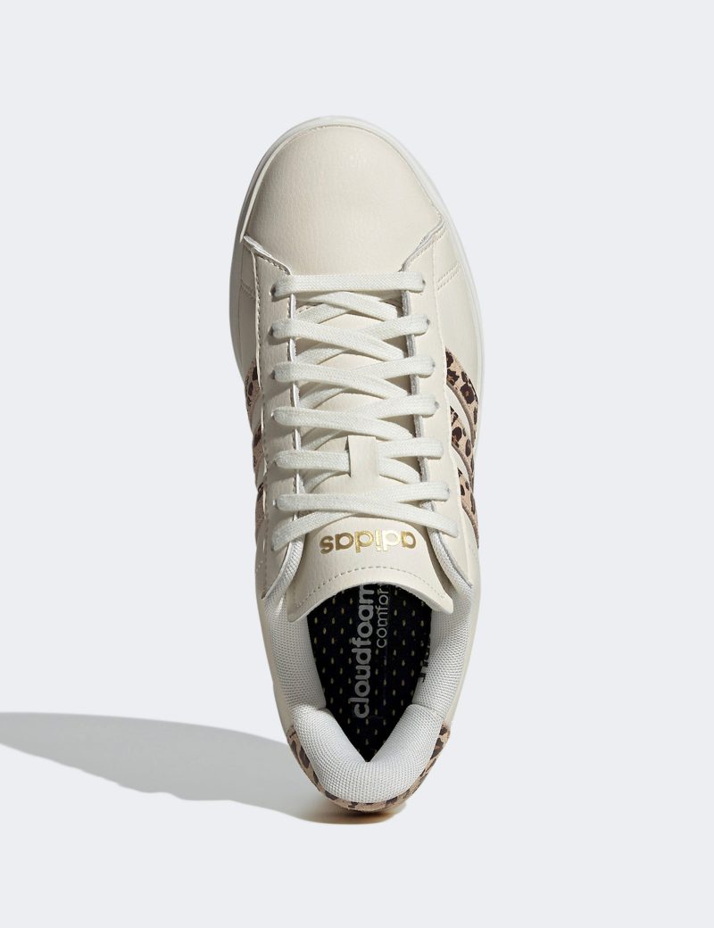 adidas grand court 2 0 shoes white beige gold ih7761 5