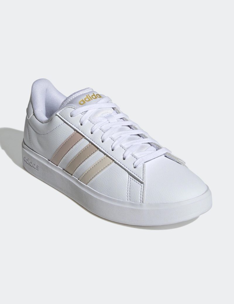 adidas grand court 2 0 shoes white beige ih7342 2