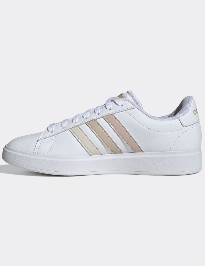 adidas grand court 2 0 shoes white beige ih7342 4