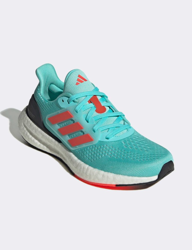 adidas pureboost 23 shoes aqua red white if2389 5