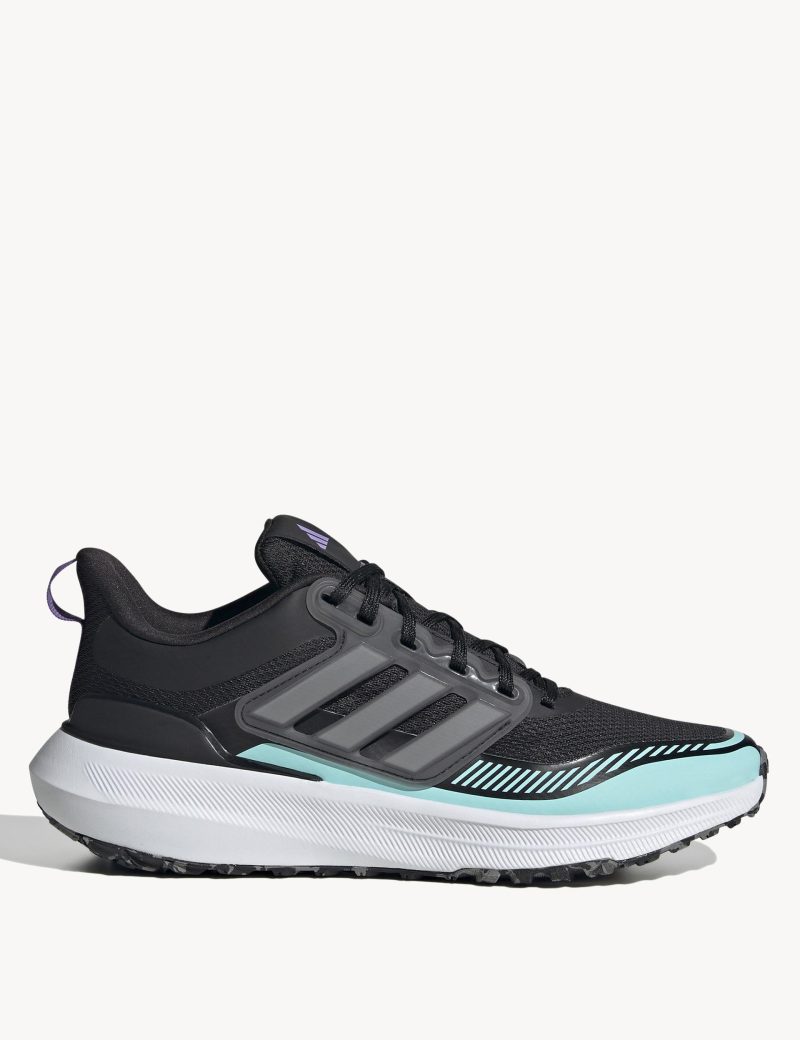 adidas ultrabounce tr bounce running shoes black white grey id9402 1