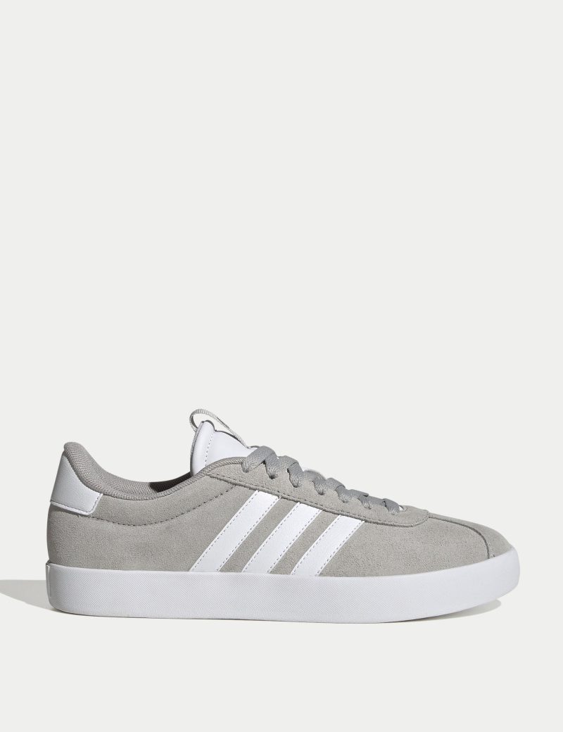 adidas vl court 3 0 shoes grey white silver id6280 1