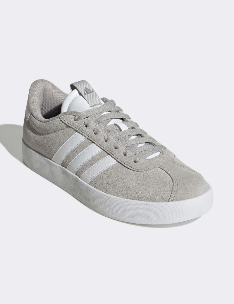 adidas vl court 3 0 shoes grey white silver id6280 2