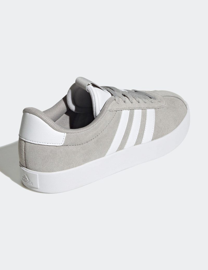 adidas vl court 3 0 shoes grey white silver id6280 3