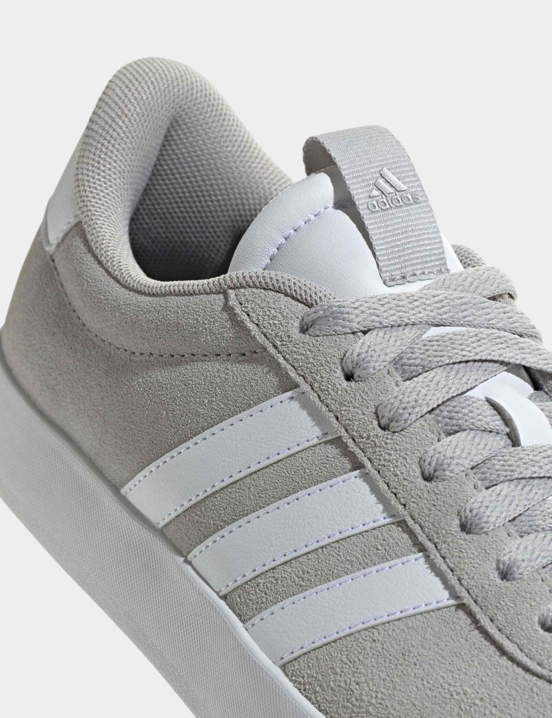 adidas vl court 3 0 shoes grey white silver id6280 8