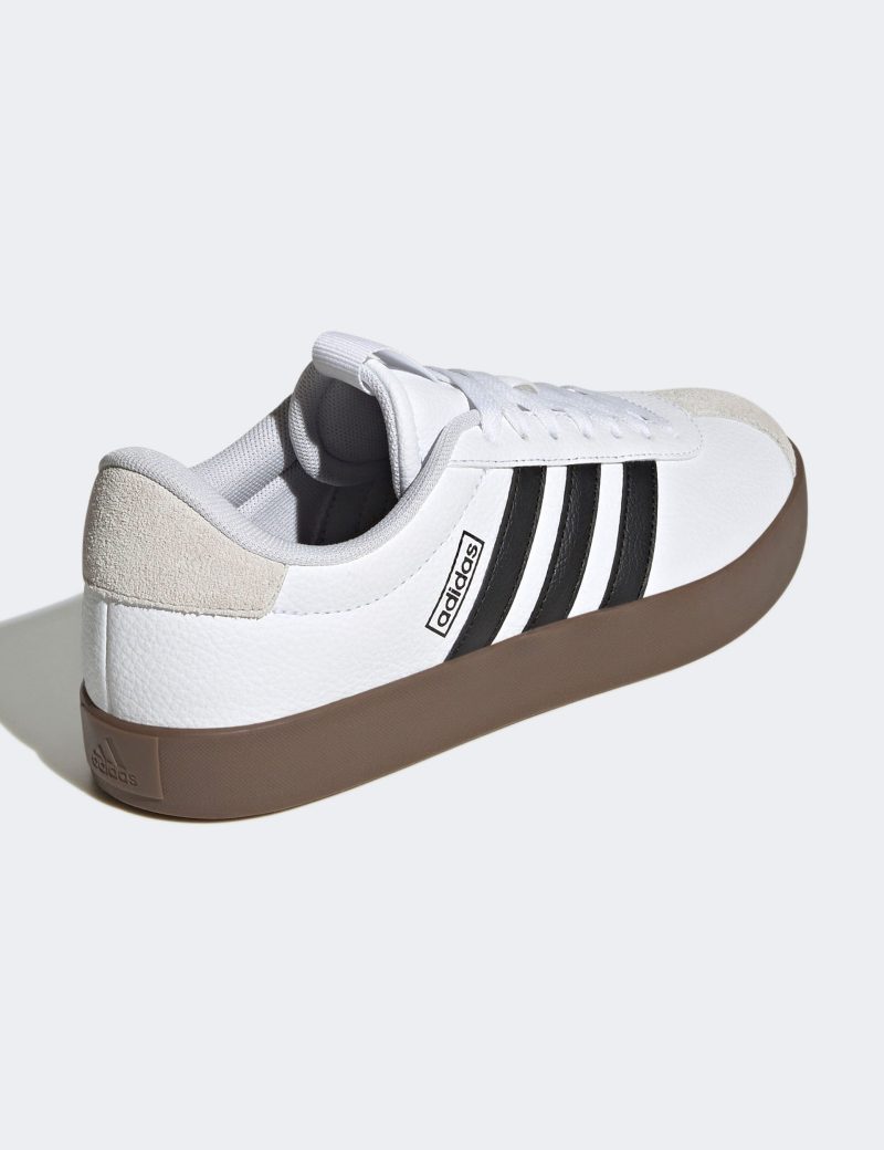 adidas vl court 3 0 shoes white black grey id8797 3