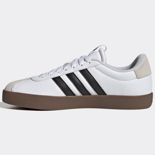 adidas vl court 3 0 shoes white black grey id8797 4