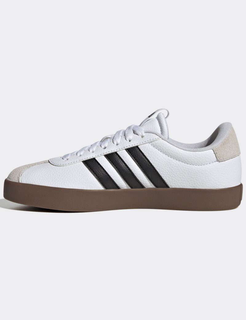 adidas vl court 3 0 shoes white black grey id8797 4