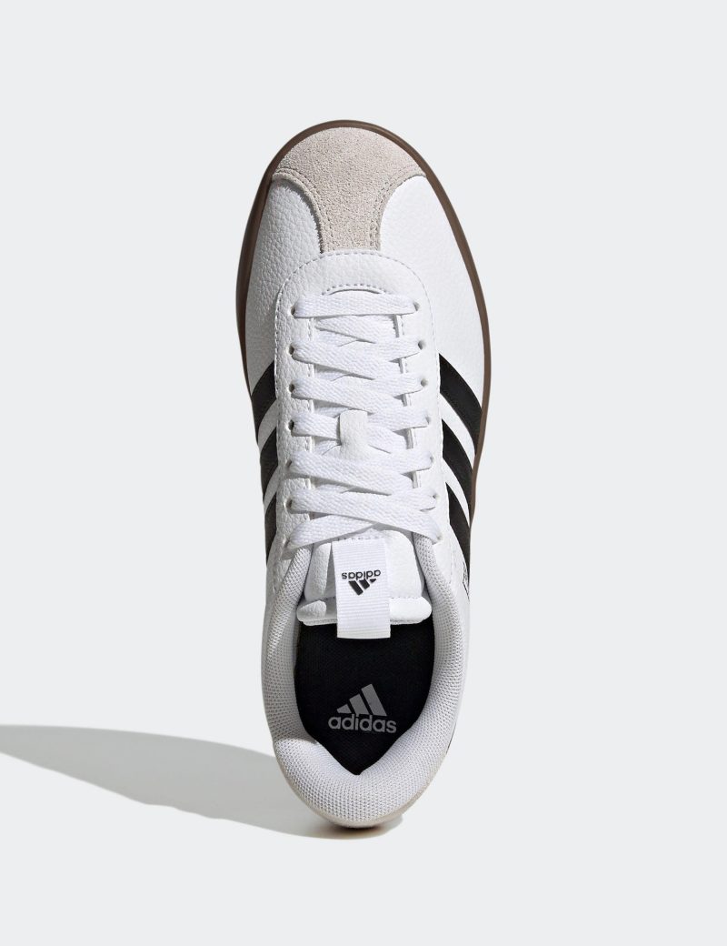 adidas vl court 3 0 shoes white black grey id8797 5