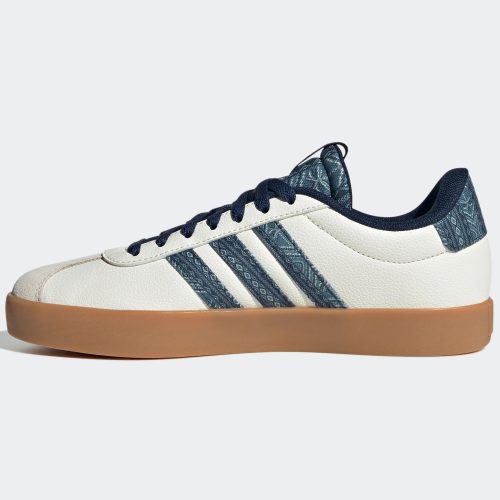 adidas vl court 3 0 shoes white indigo gum10 ih4809 4