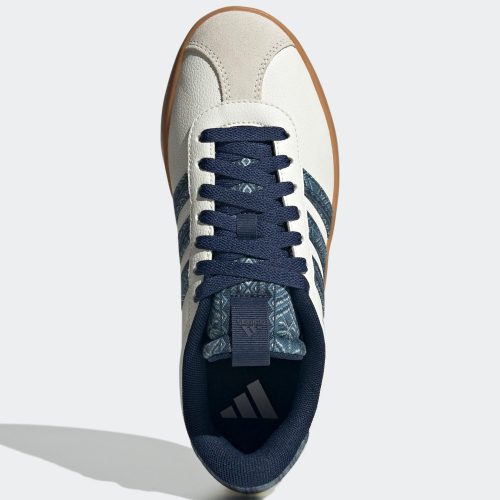 adidas vl court 3 0 shoes white indigo gum10 ih4809 5