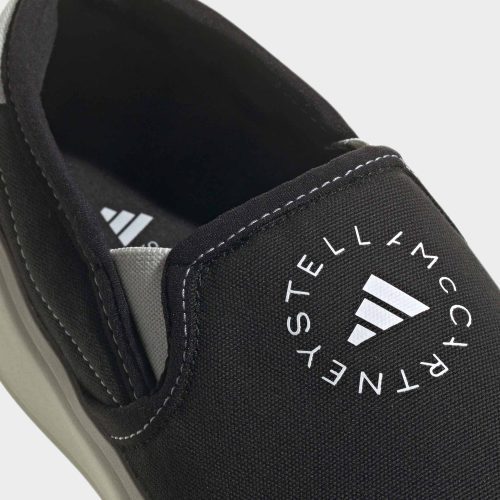 adidas x stella mccartney court slip on shoes black white hp2772 3