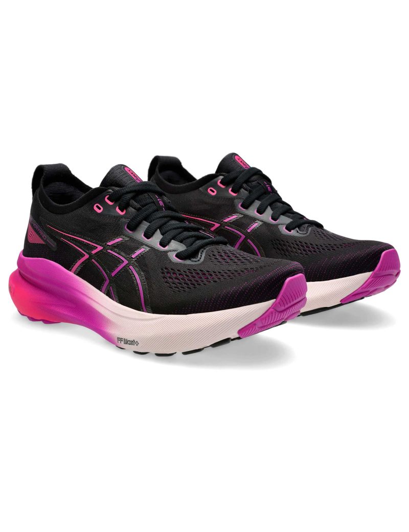 asics gel kayano 31 black bold magenta 1012B670003 2