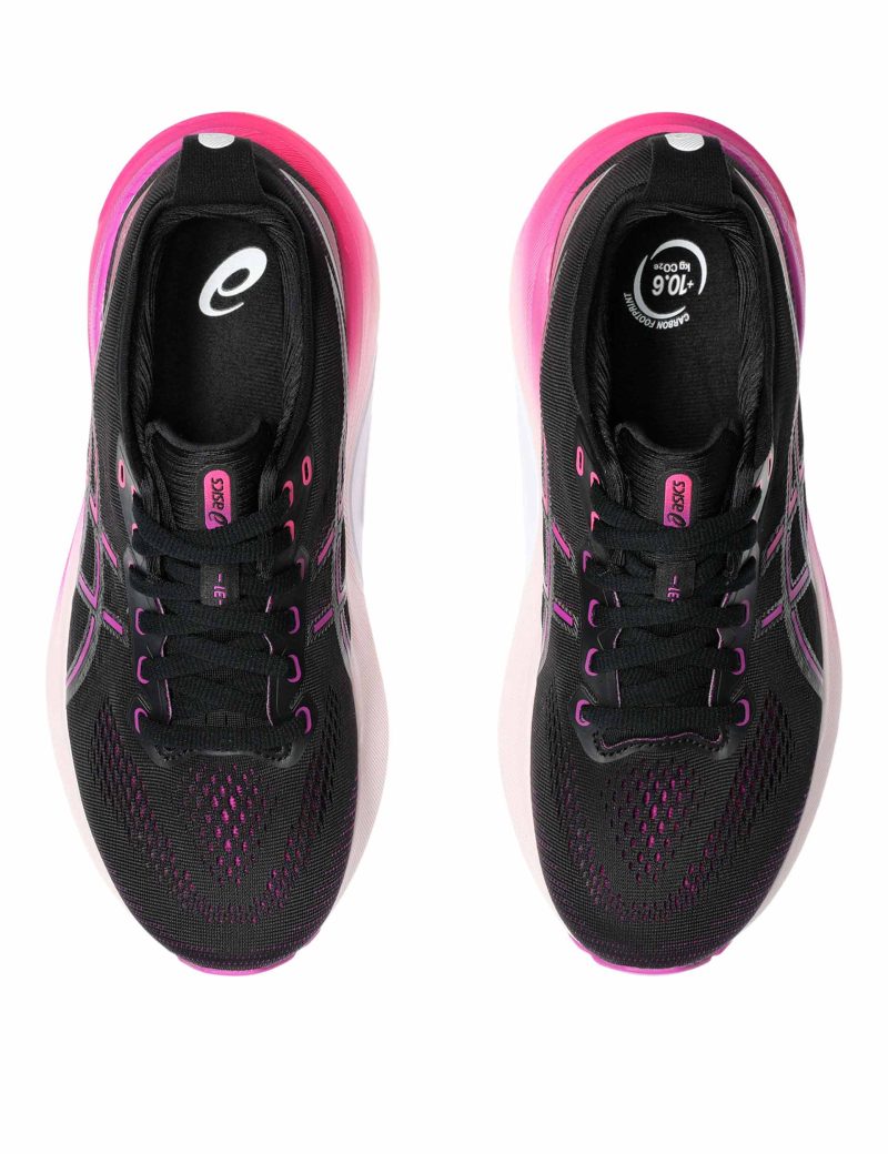 asics gel kayano 31 black bold magenta 1012B670003 4