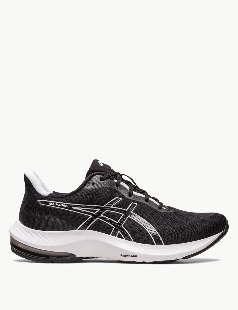 asics gel pulse 14 black white 1012B318 003 1