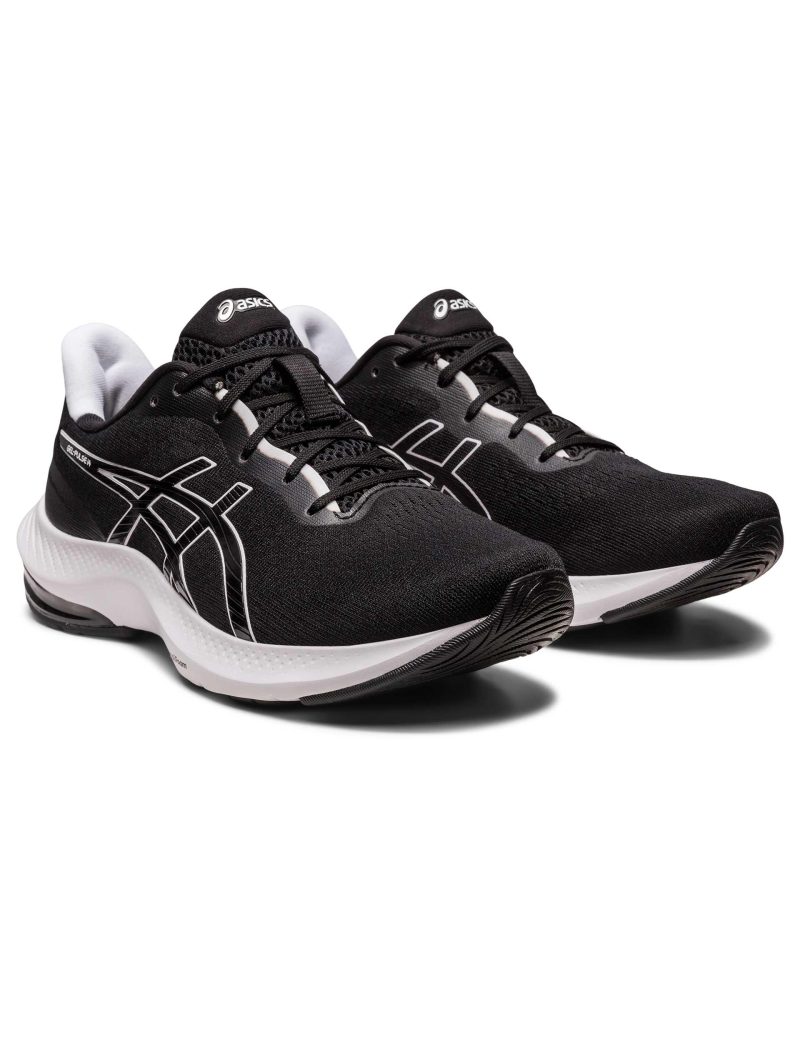 asics gel pulse 14 black white 1012B318 003 5