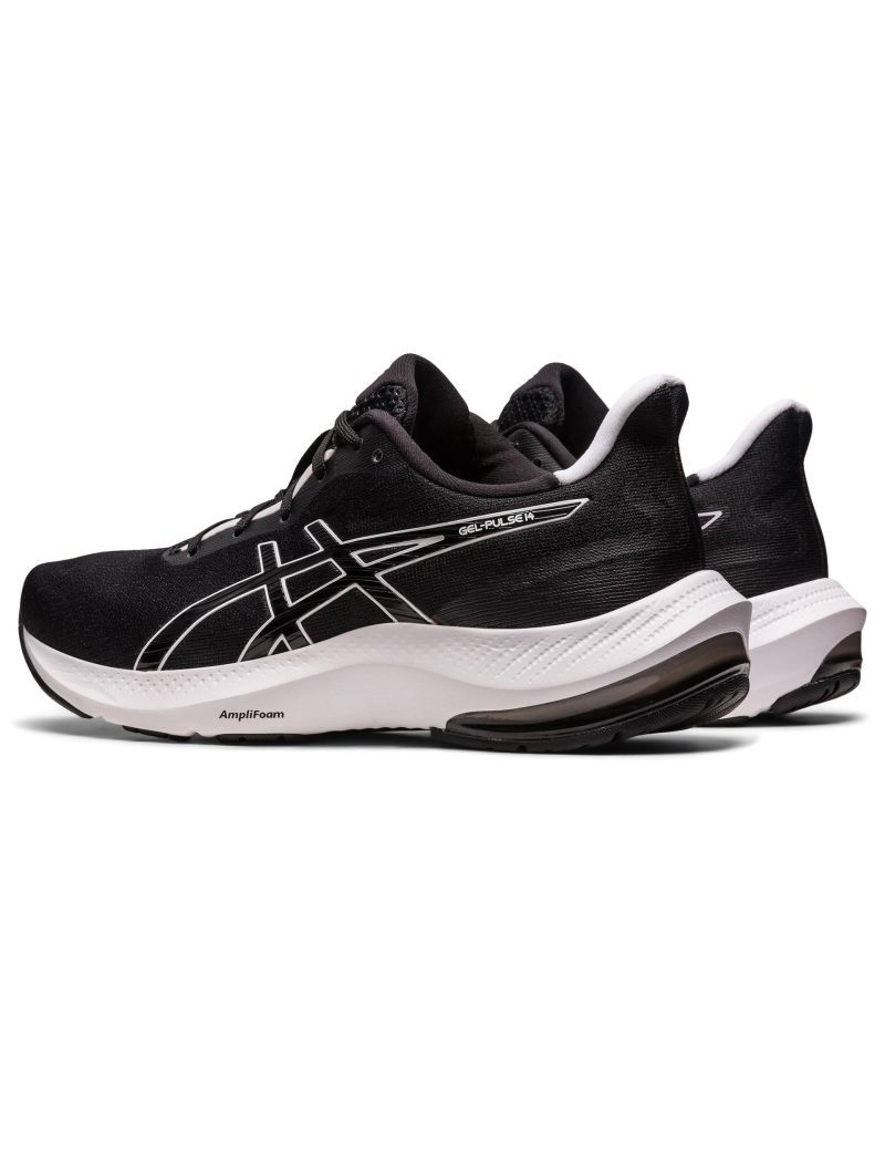 asics gel pulse 14 black white 1012B318 003 6