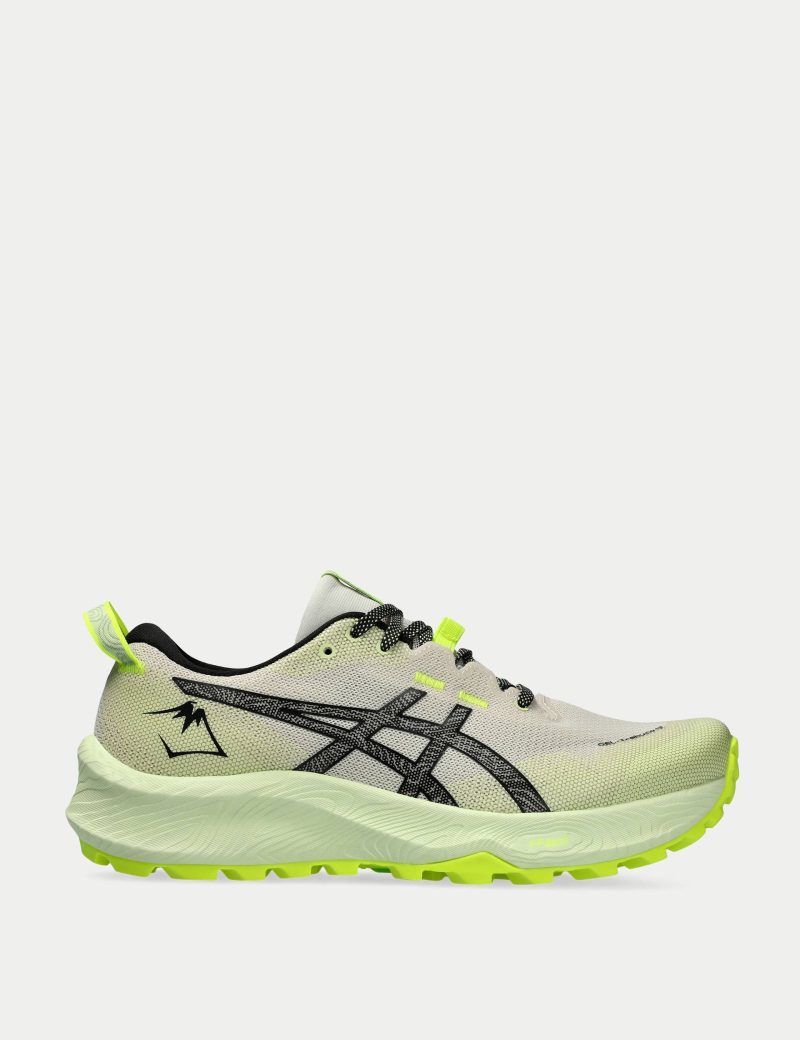 asics gel trabuco 12 oatmeal black 1012B605250 1