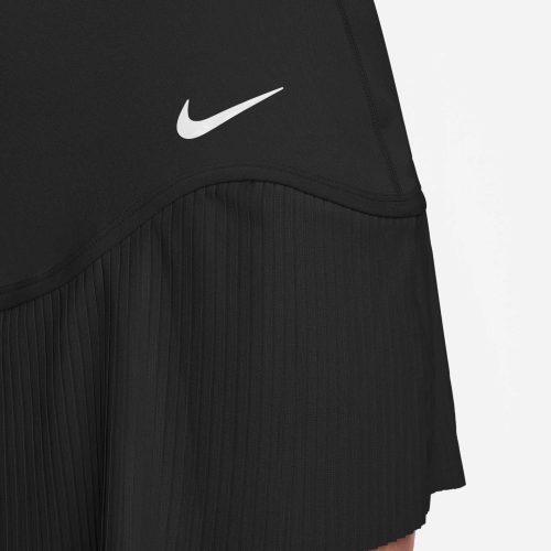 nike advantage dri fit tennis skirt black white fd6532 010 6