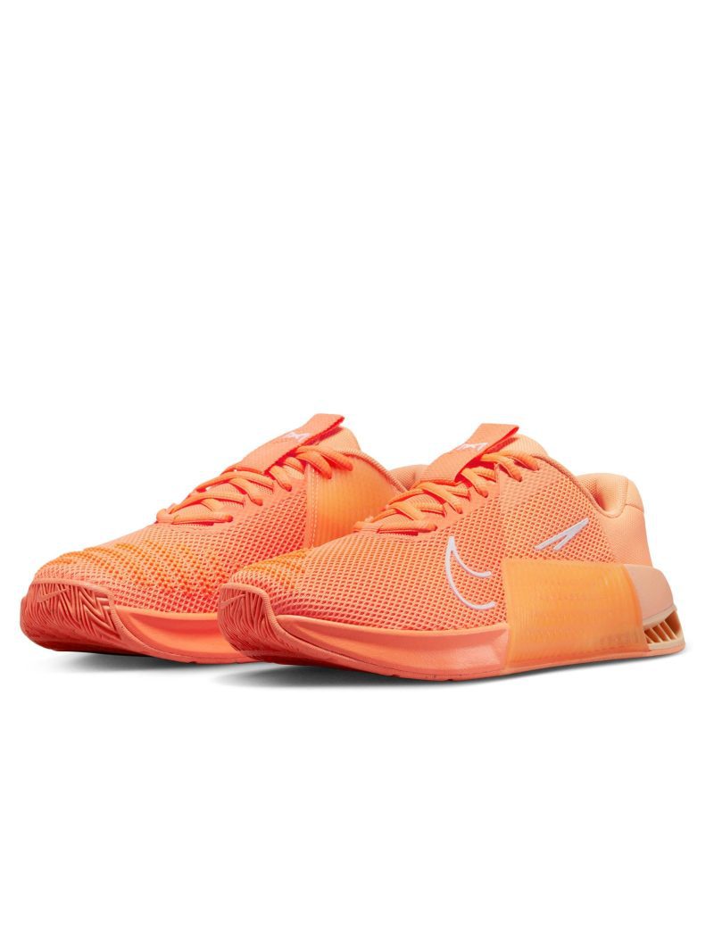 nike metcon 9 amp shoes orange white ice peach dz2539 800 4