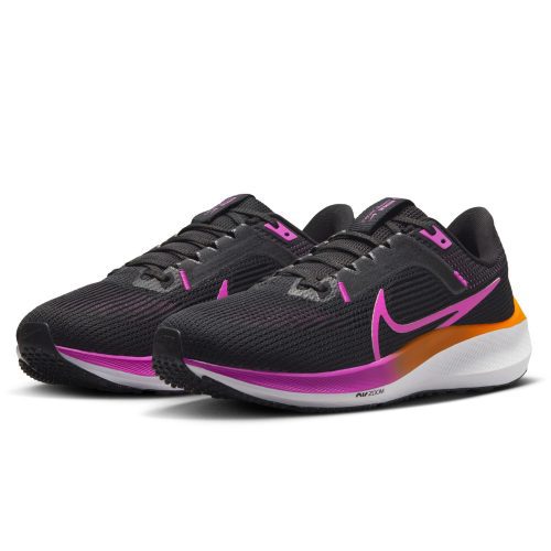 nike pegasus 40 shoes black violet orange white dv3854 011 4