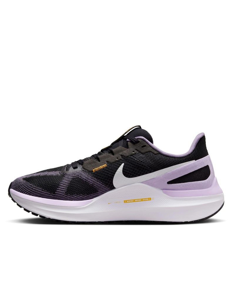 nike structure 25 shoes black white daybreak lilac dj7884 006 2