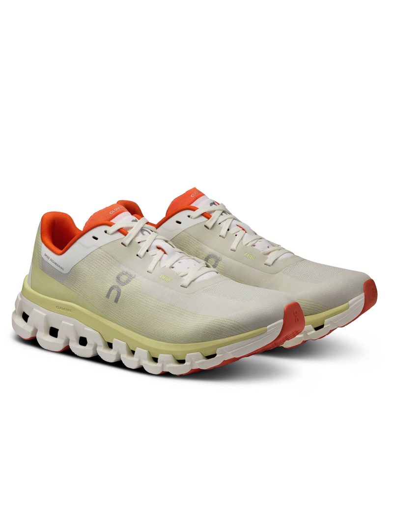 on running shoes womens cloudflow 4 white hay 3WD30111018 4