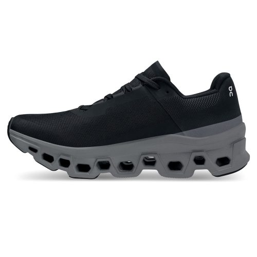 on running shoes womens cloudmonster black magnet 4