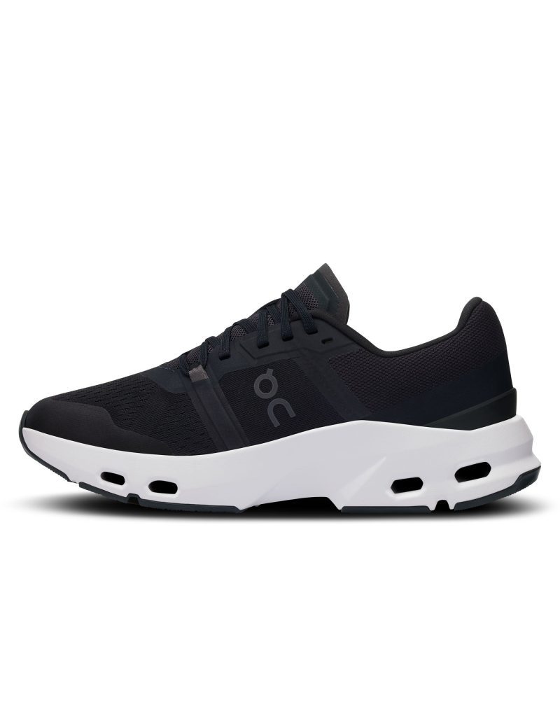 on running shoes womens cloudpulse black white 3wd30060299 4