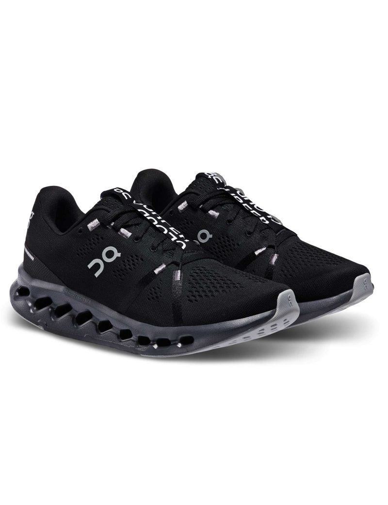 on running shoes womens cloudsurfer all black 3WD10440485 6