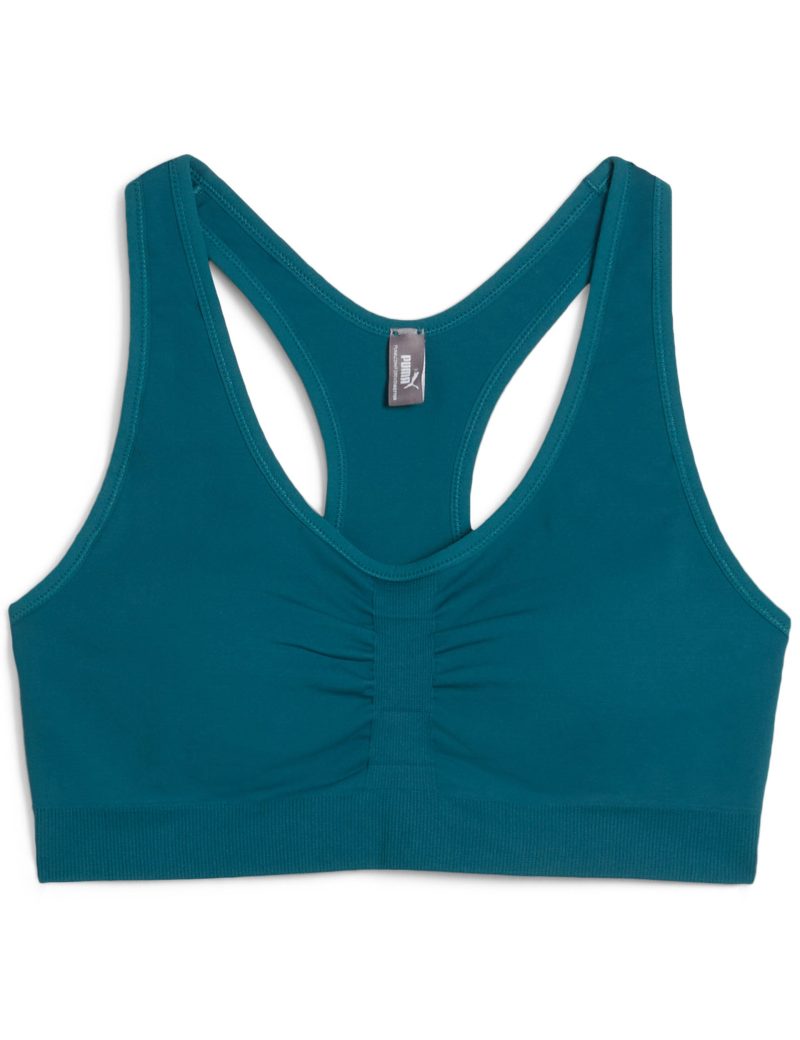 puma 4keeps shapeluxe bra cold green 524361 83 2