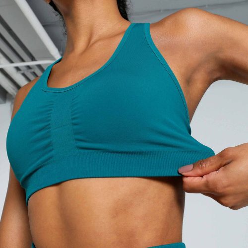 puma 4keeps shapeluxe bra cold green 524361 83 5