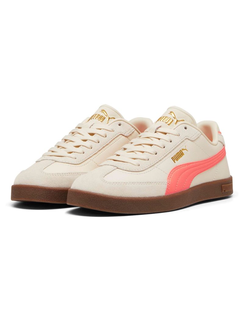 puma club ii era sneakers alpine snow fluro peach pes gum 39744710 3