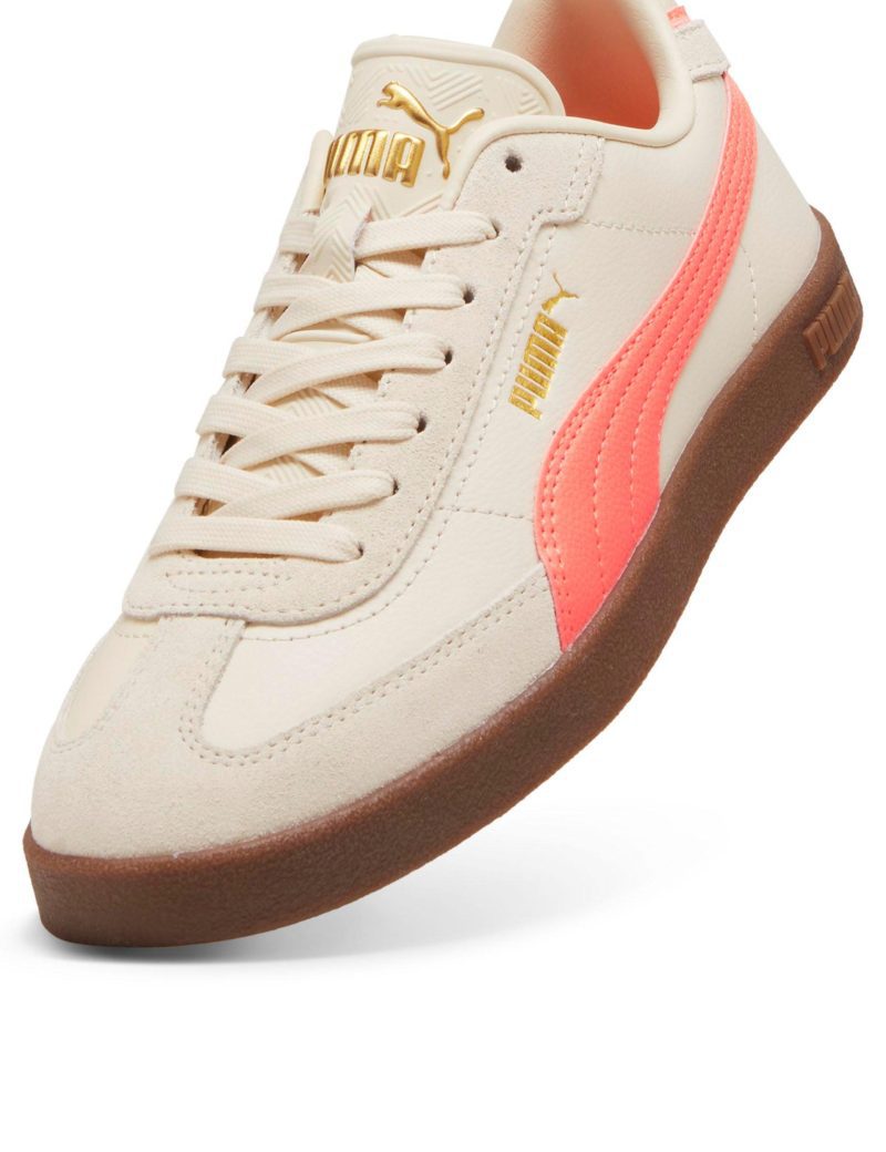 puma club ii era sneakers alpine snow fluro peach pes gum 39744710 5