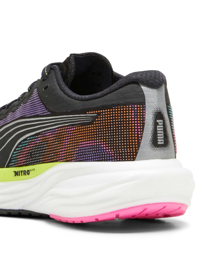 puma deviate nitro 2 shoes black lime pink 380077 01 6