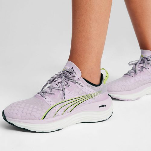 puma foreverrun nitro shoes grape black lime 377758 15 5