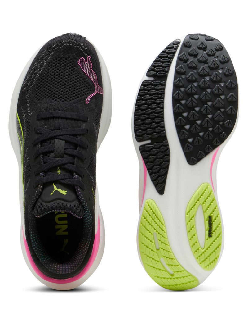 puma magnify nitro 2 shoes black lime pink 380079 01 2