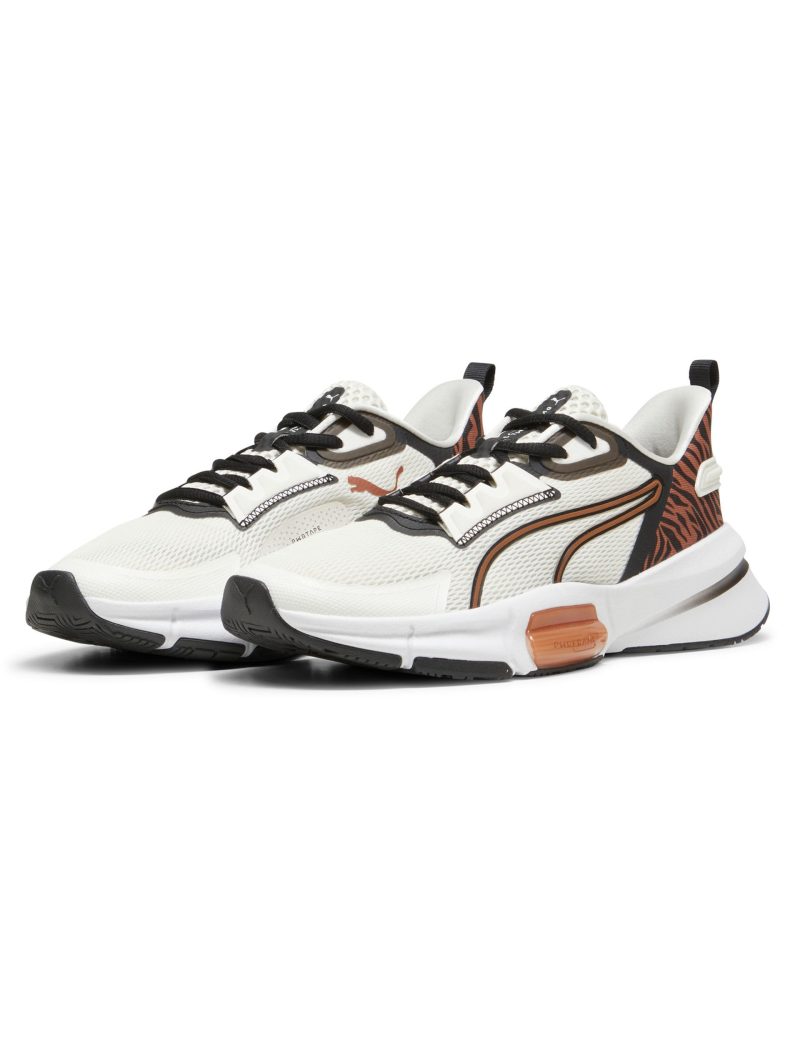 puma pwrframe tr 3 shoes white black teak 379634 01 5