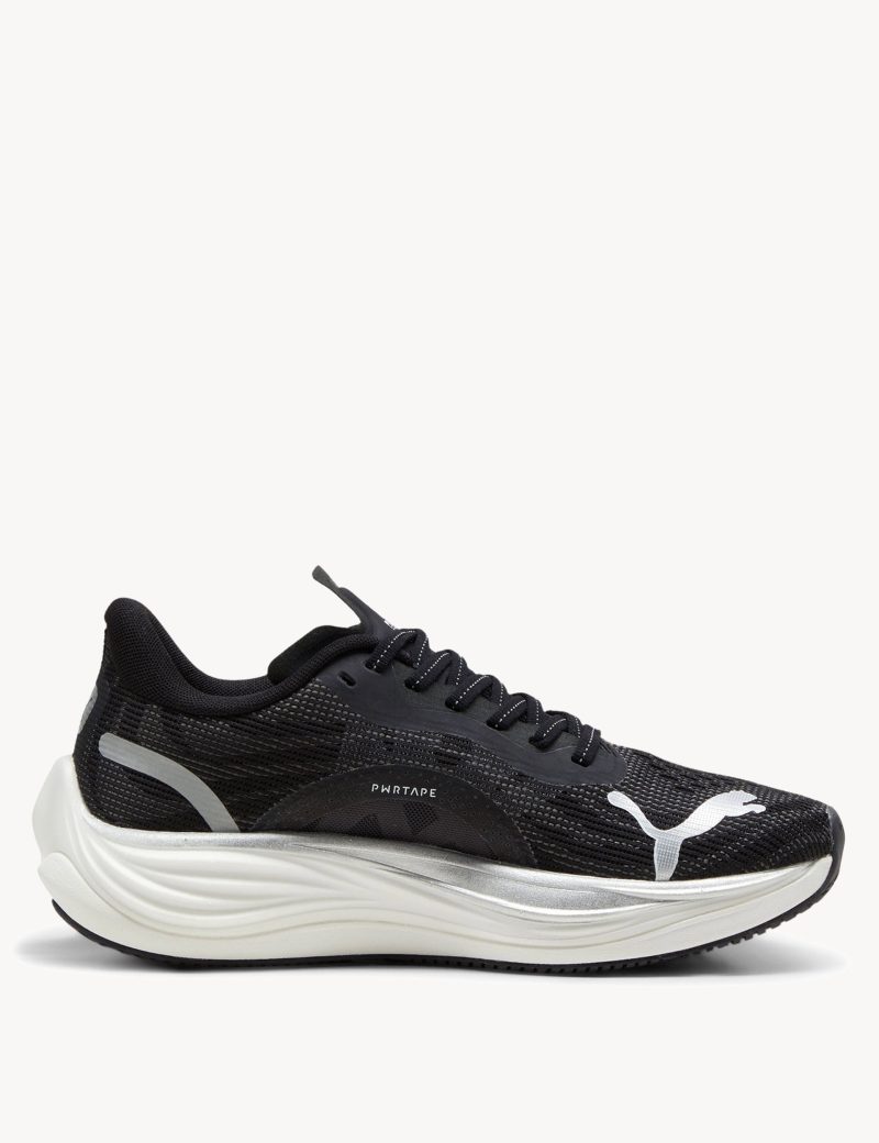 puma velocity nitro 3 shoes black silver white 377749 01 1