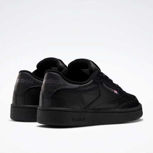 reebok club c 85 shoes black charcoal 100000153 7