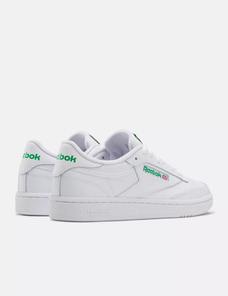 reebok club c 85 shoes white green 100033933 4