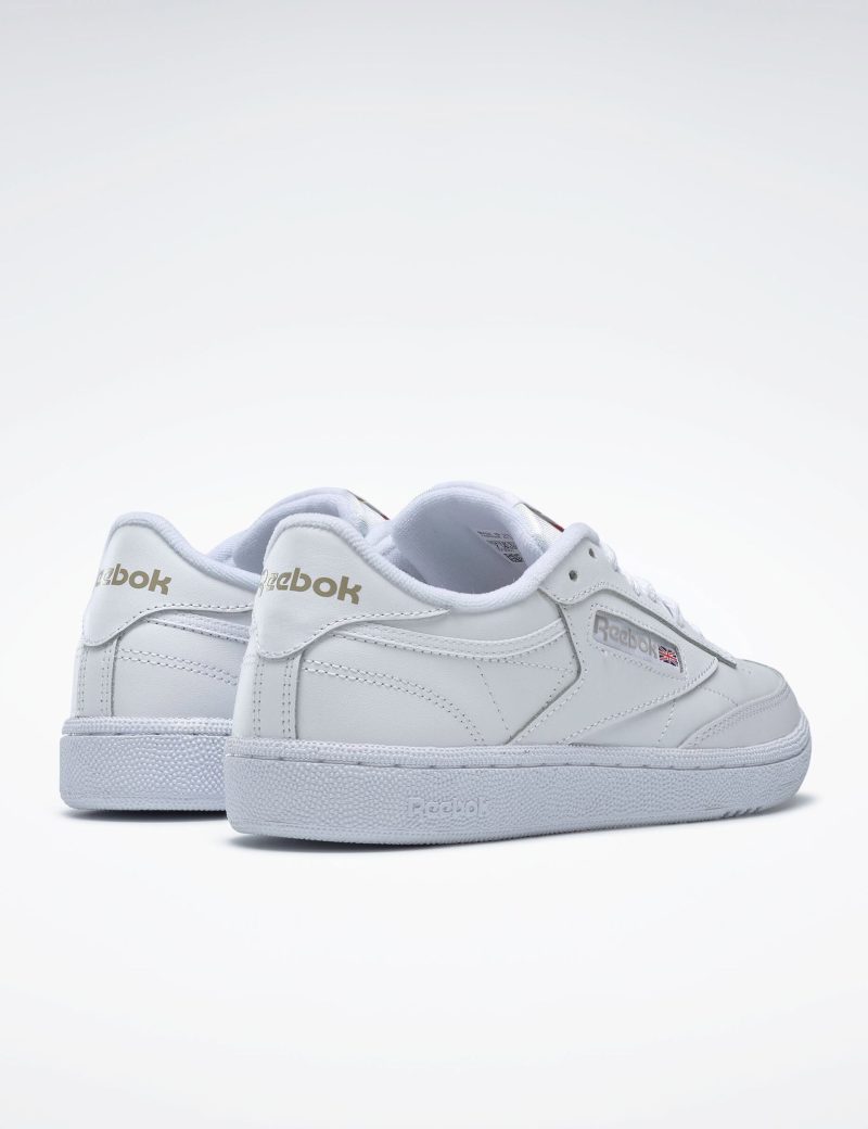 reebok club c 85 shoes white grey 100000015 8